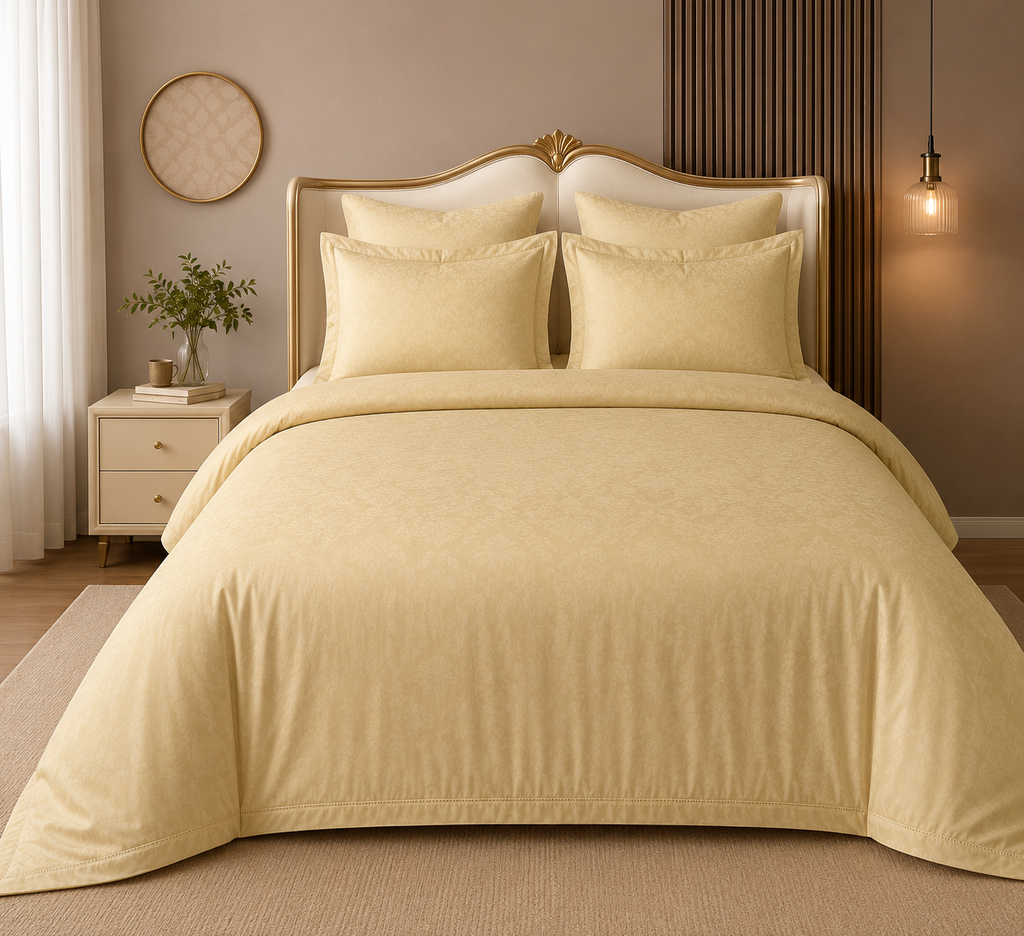 Premium Self Print Pure Cotton bedsheet