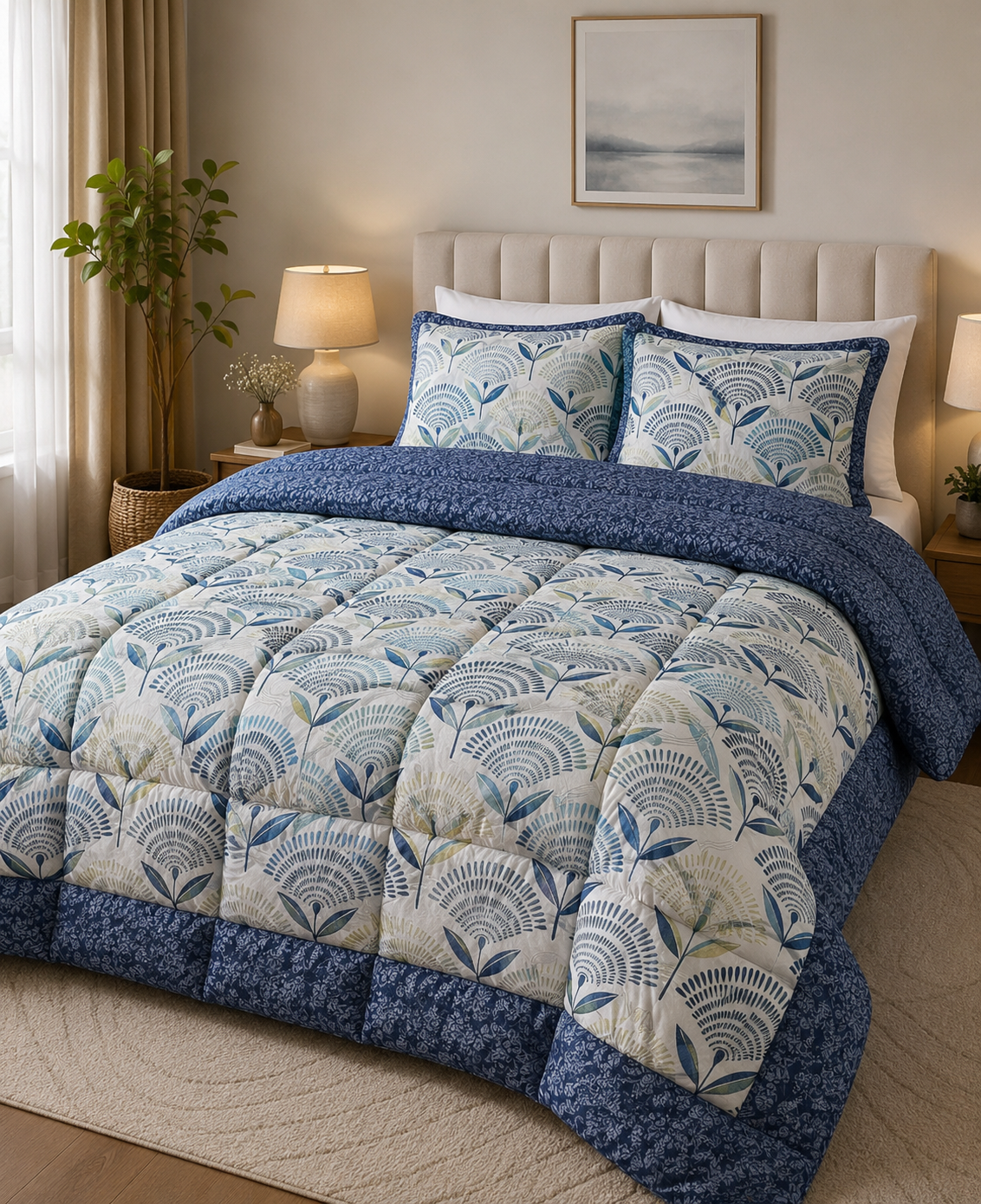 Premium Double Bed Comforter Set