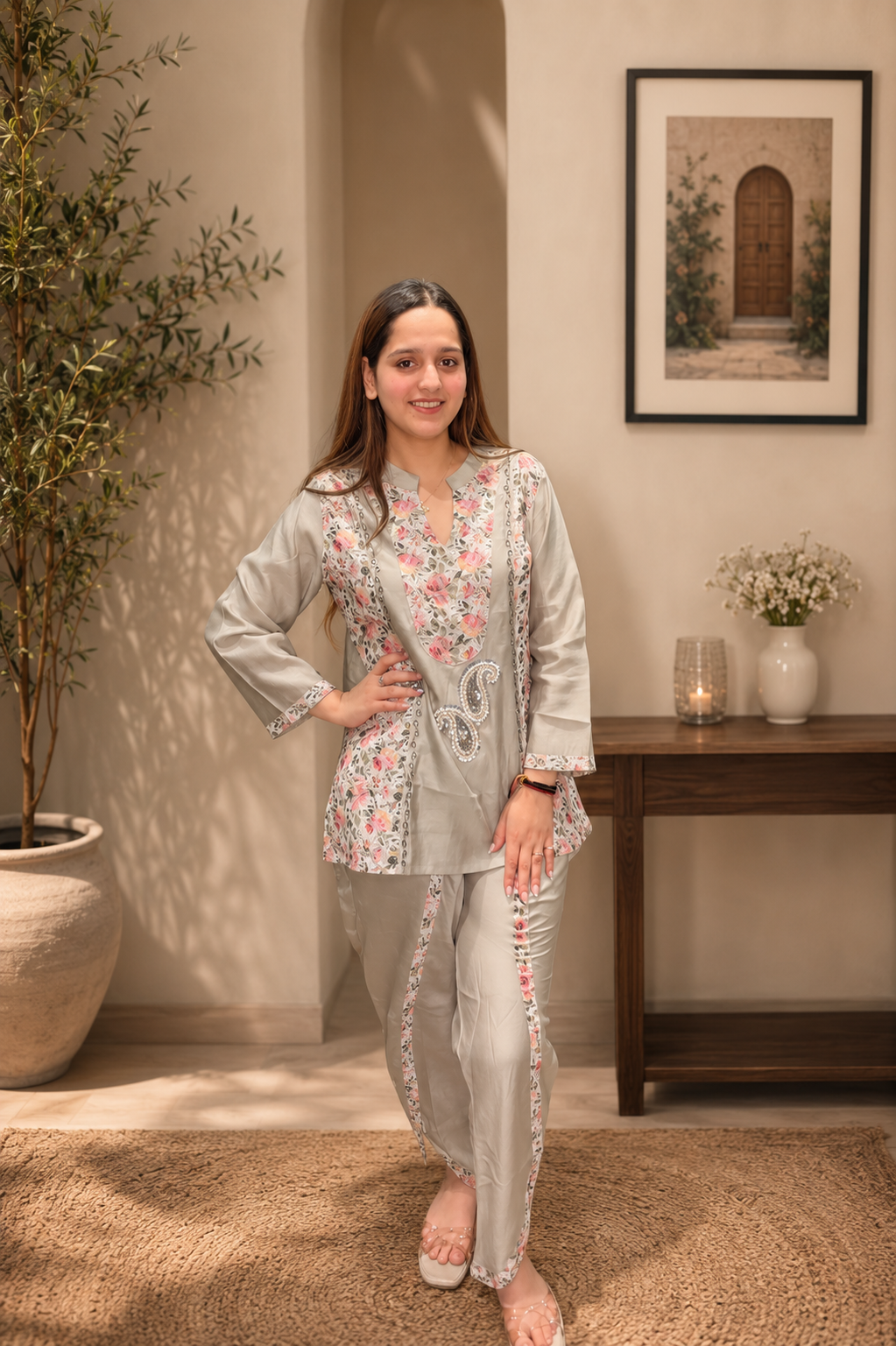 Elegant Tulip Pant Co-ord Set For Women